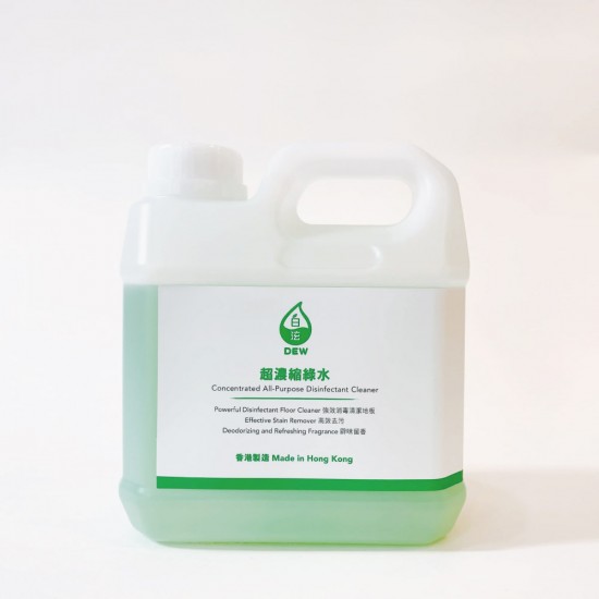 白泫 DEW 超濃縮綠⽔ 1公升